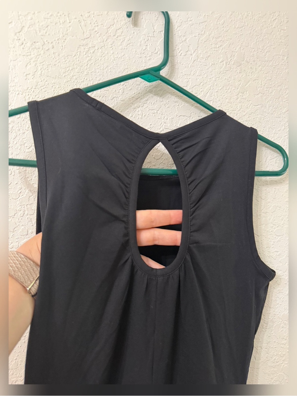 Pact Organic Cotton Fit & Flare Keyhole Back Dress Size Small - Picture 8 of 14